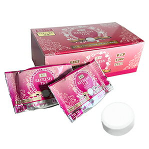 薬用 リフレッシュタブ 10錠 薬用入浴剤 医薬部外品 アルギニン配合(保湿) 足湯 ヘッドスパ ホットタブレット 炭酸泉タブレット 温浴施設 健康施設 介護施設 福祉施設 スパ 治療院 エステサロン 旧リカバリータブ Refresh Tab 正規品