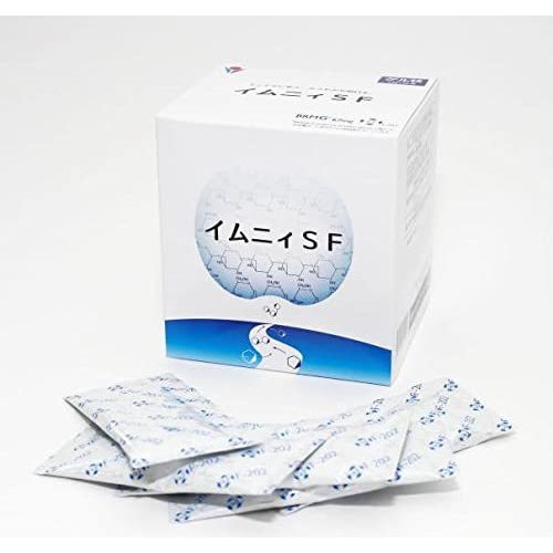 イムニィSF 15mL x 30袋入り(ゲル状) 黒酵母という微生物を利用た発酵食品「イムニィSF」で健康維持をサポート。 黒酵母由来β-グルカンのパイオニアである（株）ソフィが製造したソフィβ-グルカンを使用しています。 主成分はβ-1,3-1,6-グルカンで、私たちは「BRMG」（生体応答調節物質グルカン）と呼んでいます。 内容量 15mL×30袋 成分 アウレオバシジウム培養液 栄養成分栄養成分表示（1.0g/1袋中　自社換算値） エネルギー　1.1kcal タンパク質　0.0g 脂質　　　　0.0g 炭水化物　　0.2g 食塩相当量　0.01g β-1,3-1,6-グルカン（BRMG）67 mg 使用上の注意 ・小袋の開封後は、すみやかにお召し上がりください。 ・1日1～3袋を目安に適量をお召し上がりください。 ・そのままお飲みいただくか、お好みの食品（ジュース・牛乳・ヨーグルト等）に入れてお召し上がりください。 ・一度に多量に食べると、体質によりお腹がゆるくなる場合があります。体調に合わせてお召し上がりください。 ・万一、からだに変調が生じましたら、ご使用をおやめください。 ・小さなお子さまの手の届かないところに置いて下さい。 ・薬を服用中または通院中で気になる方は、お医者様にご相談下さい。 ・天然の培養液のため、粘度、色等にばらつきが生じたり繊維物質が浮遊、沈殿している場合がありますが、品質上の問題はありません。 メーカー 株式会社ソフィ 区分 健康食品 原産国 日本 広告文責 株式会社デライト 03-6261-5781 セット購入はこちら 【2箱セット】イムニィSF 15mL x 30袋入り 18,900円 【3箱セット】イムニィSF 15mL x 30袋入り 27,900円 【6箱セット】イムニィSF 15mL x 30袋入り 54,000円