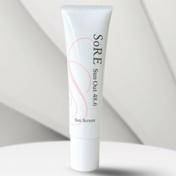 ソレ サンアウト48.6 30g ラプレシア サンアウト48.6リニューアル SPF48.6 PA+++ UVケア プラセンタエキス 化粧下地 UVカット30代 40代 50代 サロン専売品 株式会社UTP ラプレシア SoRE 正規品 送料無料