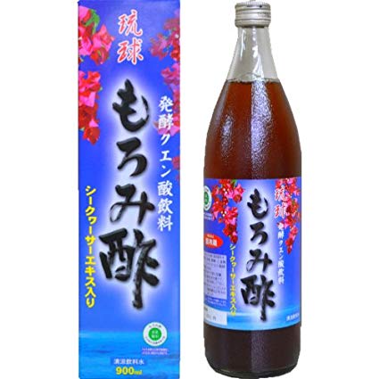 琉球もろみ酢（シークワーサーエキス入り）900ml x 2本セット もろみ公正取引協議会承認 正規品 軽減税率適用