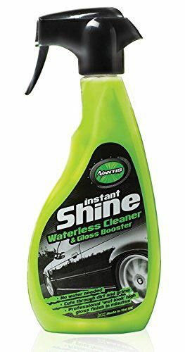 マンティス インスタントシャイン 500mL（クロス3枚付) 水を使わず洗車 ツヤ出し水洗い不要 カーワックス カーコート 自動車コート 洗車 つや出し 正規品【送料無料/沖縄・離島除く】