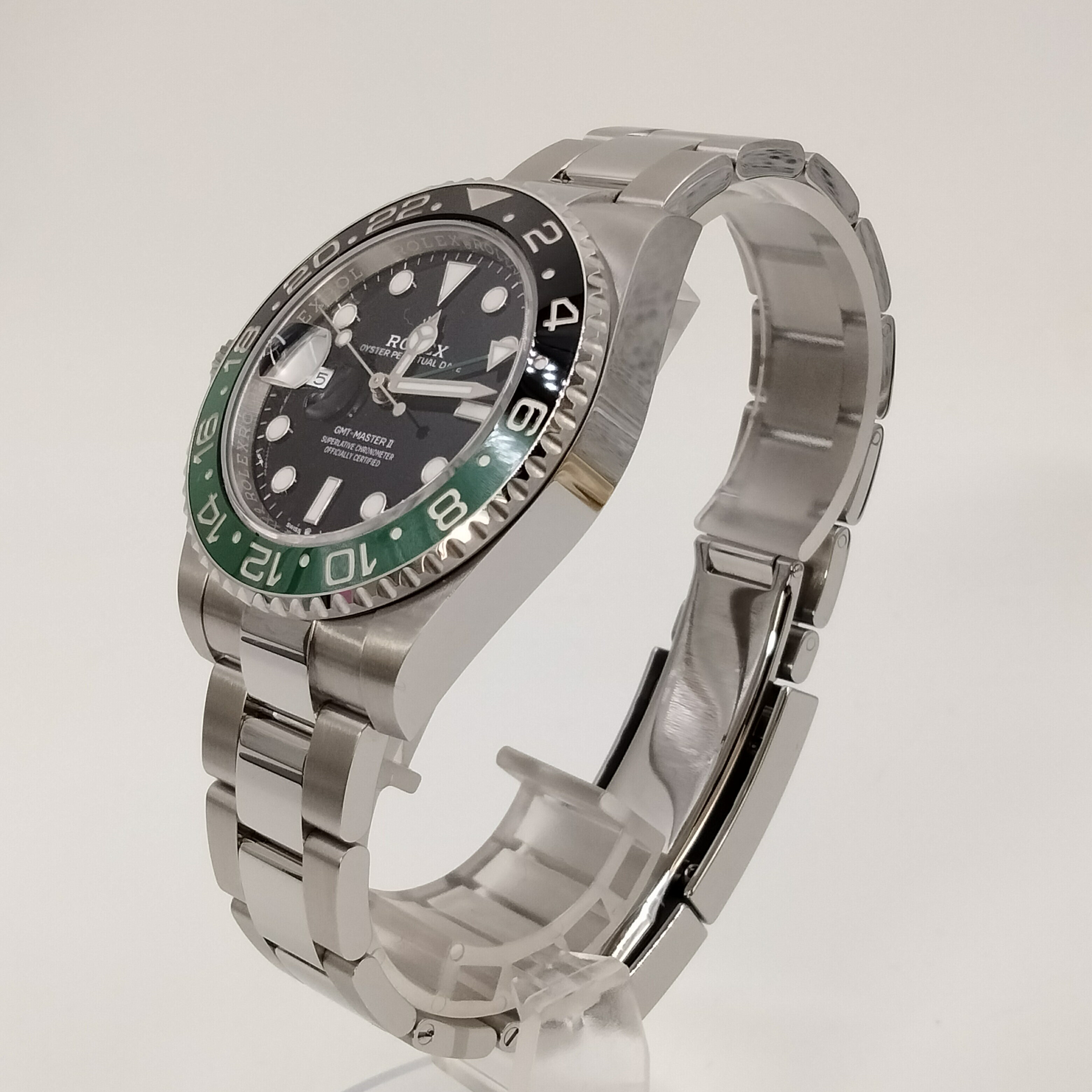 【中古】ロレックス GMTマスター2 126720VTNR レフティ 付属品完品 メンズ 腕時計 送料無料