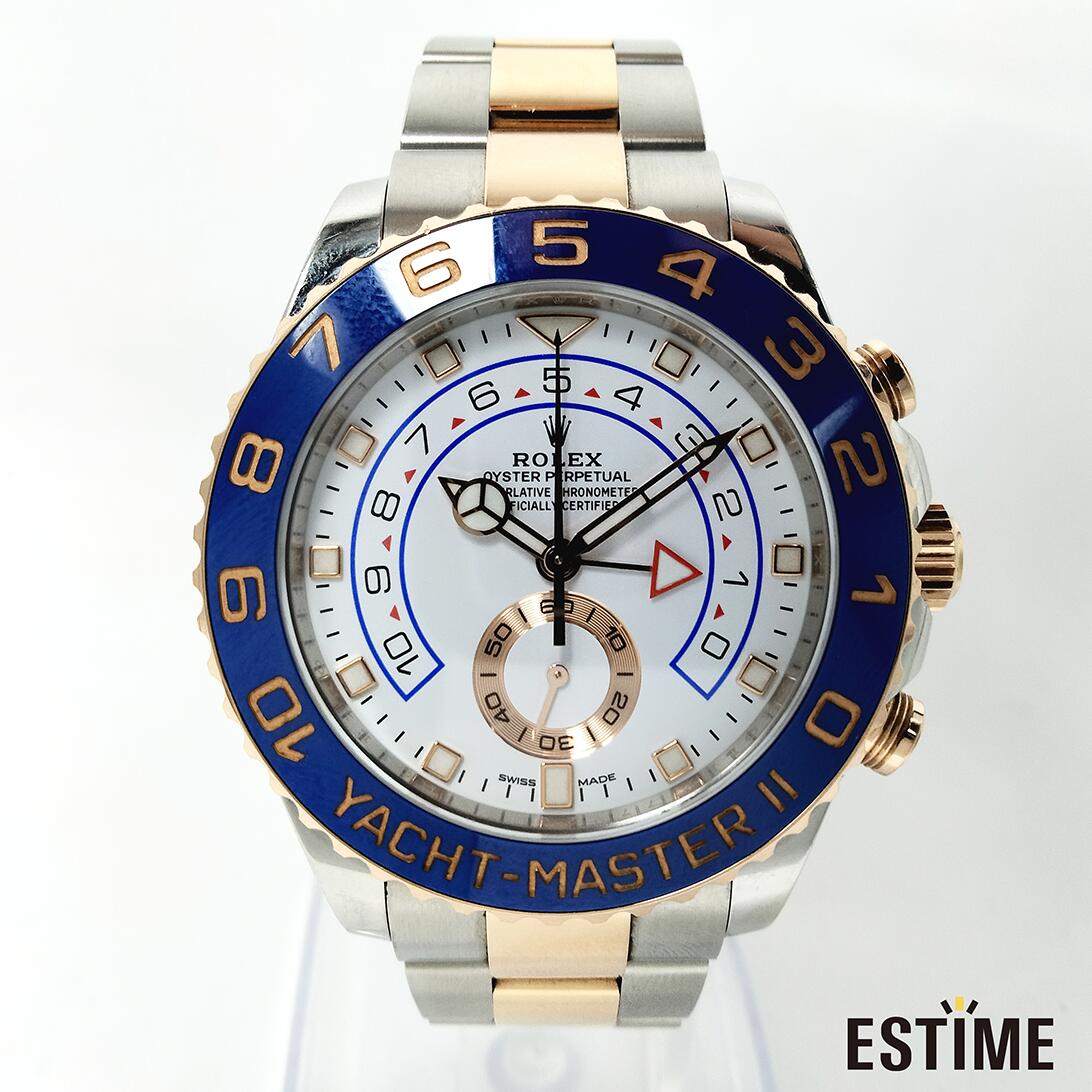 乐天商城 - 【中古】ロレックス ヨットマスター2 116681 付属品完品 メンズ 腕時計 送料無料