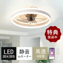 シーリングファンライト 調光調色 led 薄型 北欧 リモコン操作 シーリングファン dcモーター 小型 6畳 8畳 10畳 12畳 空気循環 Bluetoot...