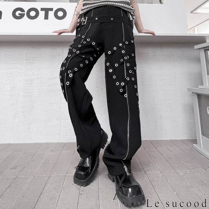 ストレート　ジーンズ　パンツ カー トン アメリカン プリーツ シミター パンツ メンズ レディース レトロ ワイド レッグ ストレート カップル