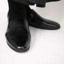 【Le sucood】 メンズ ローファー モード系 スリッポン ブラック 黒 オールシーズン PUレザー ベーシックアイテム