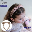 【MIMI&LULA 公式】LEOPARD EDIE BOW ALICE ヒョウ チーター レオパード サバンナ キッズ ヘアアクセ カチューシャ プチギフト ...