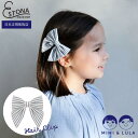 【MIMI&LULA 公式】SEASIDE STRIPE BOW ストライプ マリン リボン ヘアアクセ ヘアピン フレッシュ ドレスアップ 特別 プチギフト ...