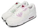 NIKE WMNS AIR MAX 90 VDAYナイキ ウィメンズ エア マックス 90 レディース シューズ【VALENTINES DAY】【バレンタイン限定】白ピンク SUMMIT WHITE/SUMMIT WHITE 8