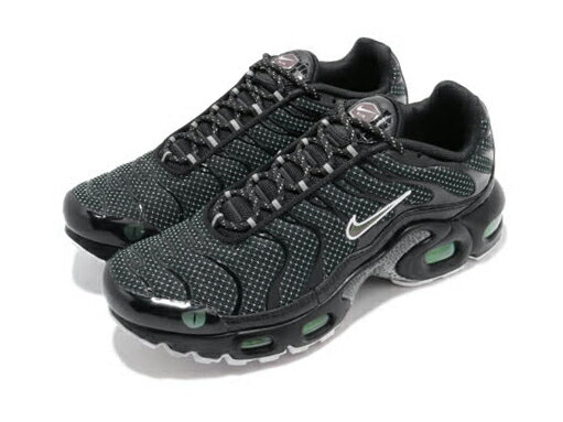 NIKE AIR MAX PLUS QS (GS) ナイキ エア マックス PLUS QS (GS) レディース キッズ カジュアル シューズBLACK/BLACK-20-04-0291#7