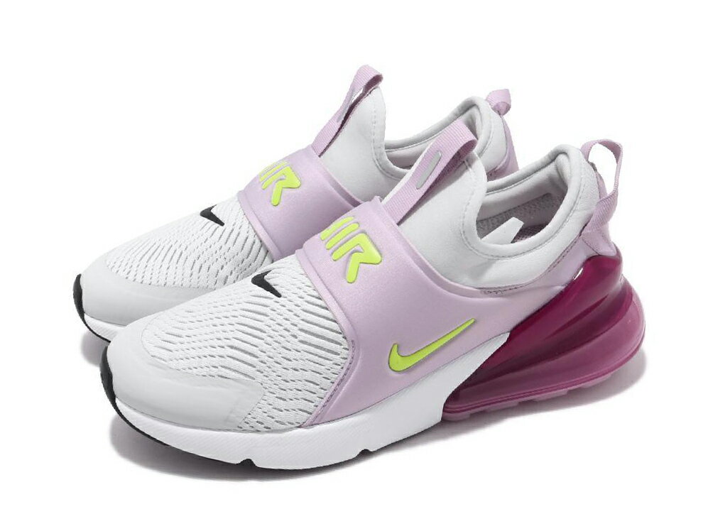 NIKE AIR MAX 270 EXTREME (GS) ナイキ エア マックス 270 エクストリーム(GS) レディース キッズ カジュアル シューズPHOTON DUST/LEMON VENOM 20-04-0291#70