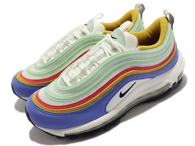 NIKE WMNS AIR MAX 97ナイキ ウィメンズ エア マックス 97 レディース カジュアル シューズ 白サファイヤ WHITE/OBSIDIAN SAPPHIRE 21-10-T#80