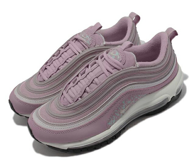 NIKE WMNS AIR MAX 97 ナイキ ウィメンズ エア マックス 97紫銀白 PURPLE SILVER WHITE 22-01-T#80