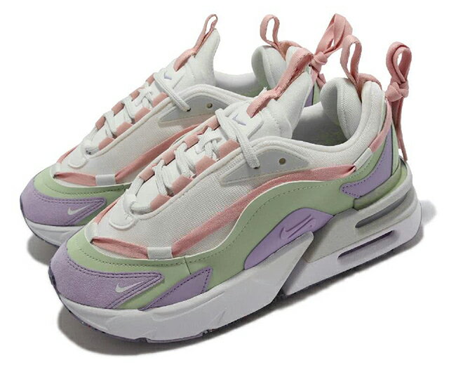 NIKE WMNS AIR MAX FURYOSA NRGナイキ ウィメンズ エア マックス フュリオサ NRGSummit White / Purple Dawn - Honeydew 22-01-T#70 -J