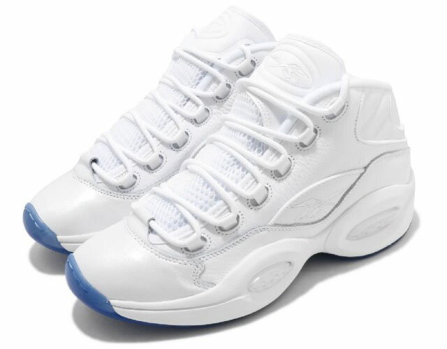 REEBOK QUESTION MID ICE ALLEN IVERSONリーボック] クエッション ミッド メンズ バスケットボール シューズホワイト/ホワイト/ホワイト#7