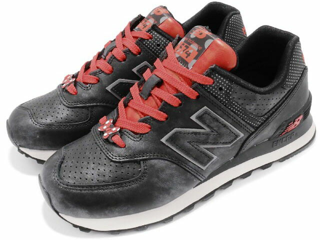 NEW BALANCE WL574DMMニューバランス WL574DMM Black/Red ブラック/レッド