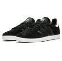 ADIDAS GAZELLE WAfB_X IWiX K[  BLACK/CBLACK/BLUTIN