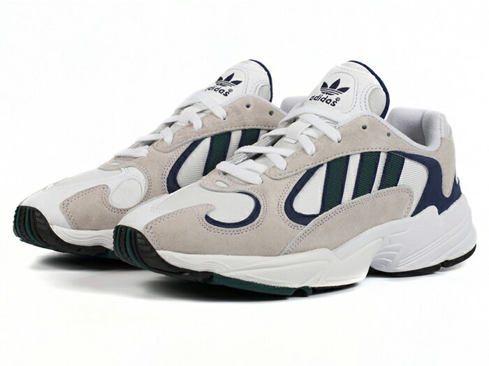 ADIDAS YUNG-1 WHITE/NOBLE GREEN/DARK BLUEアディダス ヤング-1 白紺緑