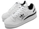 アディダス ADIDAS FORUM BOLD アディダス レディースカジュアルシューズ White Black 21-12-T#70