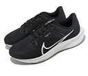NIKE AIR ZOOM PEGASUS 40 ナイキ メンズランニングシューズ BLACK WHITE 23-04-S#70