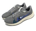 NIKE AIR ZOOM PEGASUS 40 PRMナイキ メンズランニングシューズ GREY BLUEY 23-06-S#70