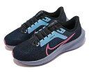 NIKE WMNS AIR ZOOM PEGASUS 40 SEiCL fB[XjOV[YBLACK PINK 23-06-S#70