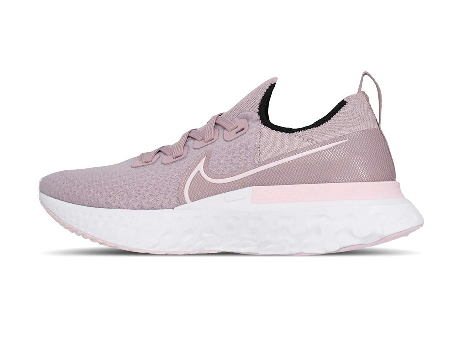 NIKE W REACT INFINITY RUN FKナイキ リアクト インフィニティ ラン FK フライニット レディース ランニング シューズ PLUM FOG/PINK FOAM-WHITE 20-03-093#70