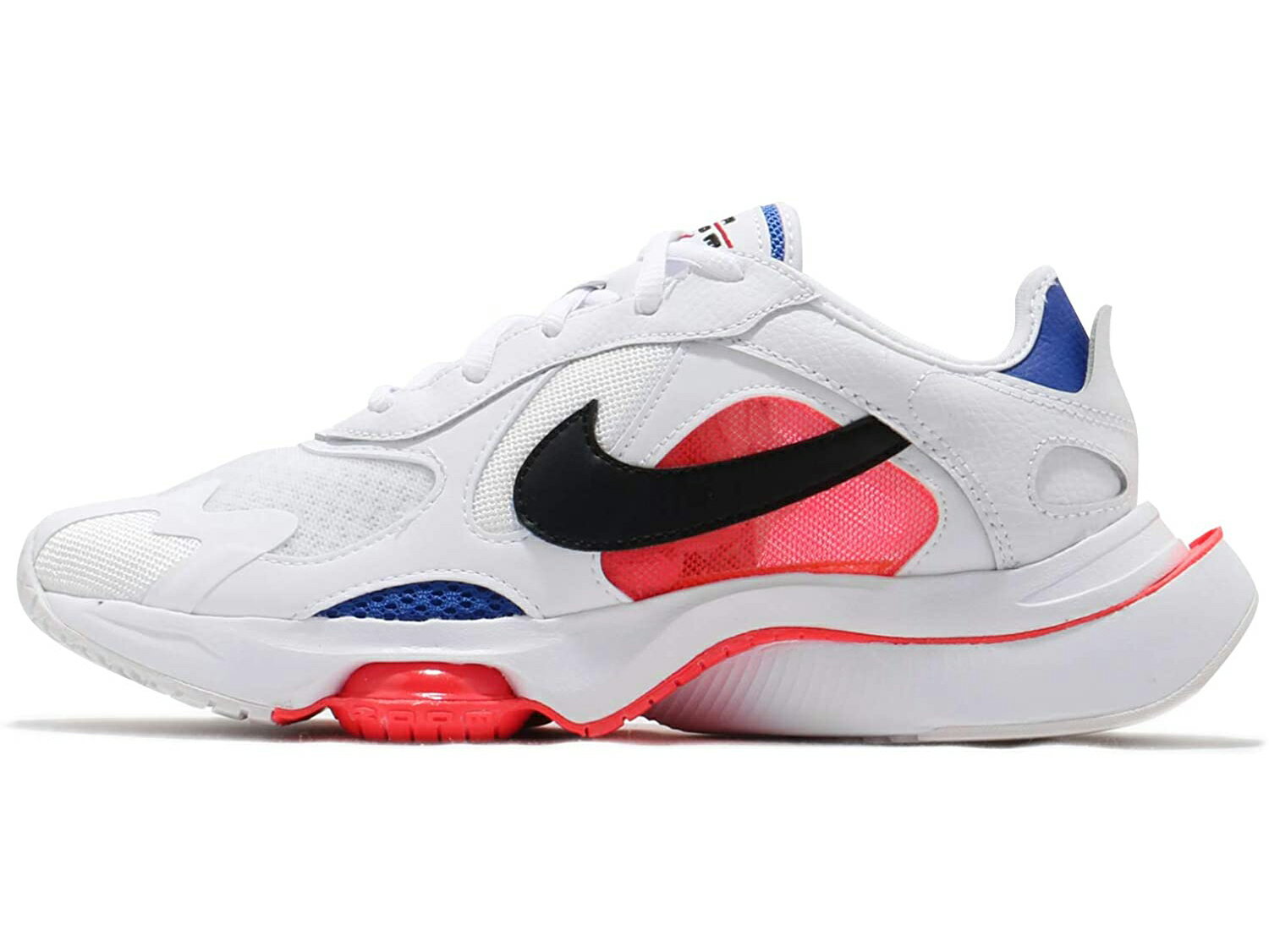 NIKE WMNS AIR ZOOM DIVISION ナイキ エアズームディビジョン メンズ カジュアル シューズ White/Black/Game Royal/Flash Crimson. 20-09-0307#70