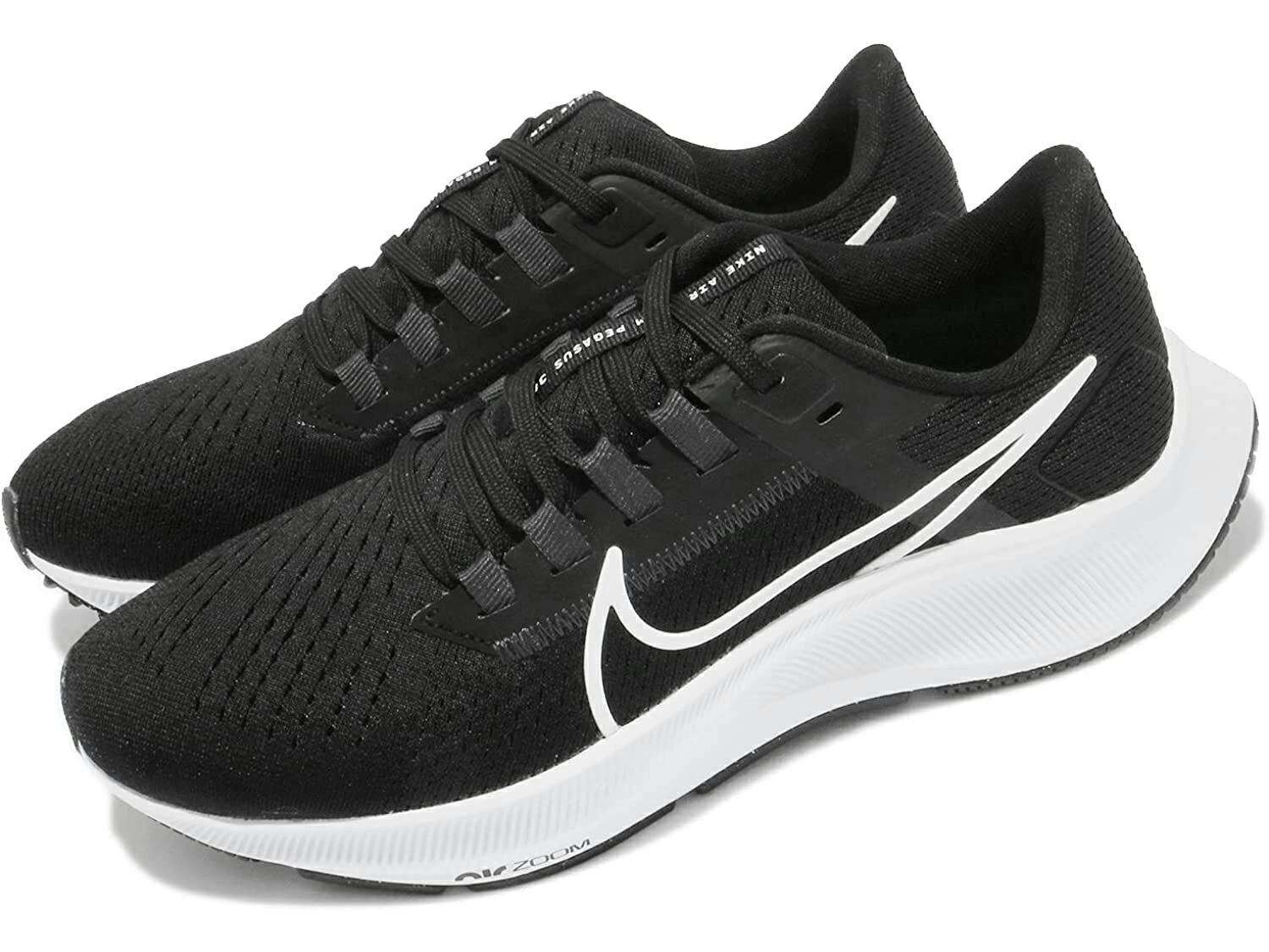 NIKE AIR ZOOM PEGASUS 38ナイキ エア ズーム ペガサス 38 メンズ ランニング シューズBLACK/WHITE 21-05-0181 70