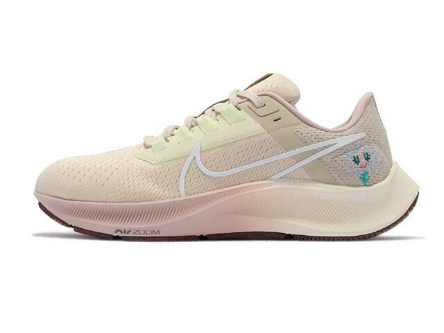 NIKE WMNS AIR ZOOM PEGASUS 38ナイキ ウィメンズ エア ズーム ペガサス 38 白セイル WHITE/SAIL21-10-T#70