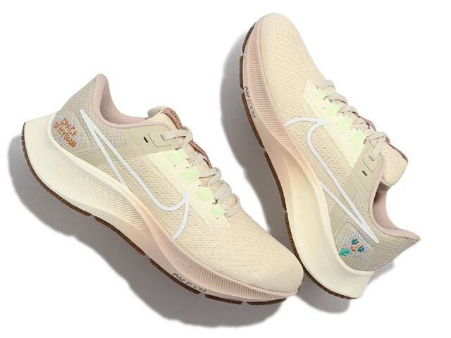 NIKE WMNS AIR ZOOM PEGASUS 38ナイキ ウィメンズ エア ズーム ペガサス 38 白セイル WHITE/SAIL21-10-T#70