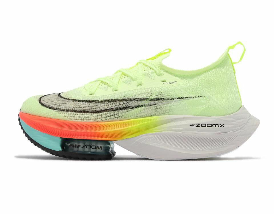 NIKE W AIR ZOOM ALPHAFLY NEXT%ナイキ エア ズーム アルファフライ ネクスト レディース カジュアル シューズYellow 21-10-L#100