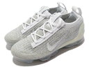 NIKE WMNS AIR VAPORMAX 2021 FKナイキ ウィメンズ エア ベイパーマックス 2021 フライニット白白ピュア WHITE/WHITE PURE21-10-T 80