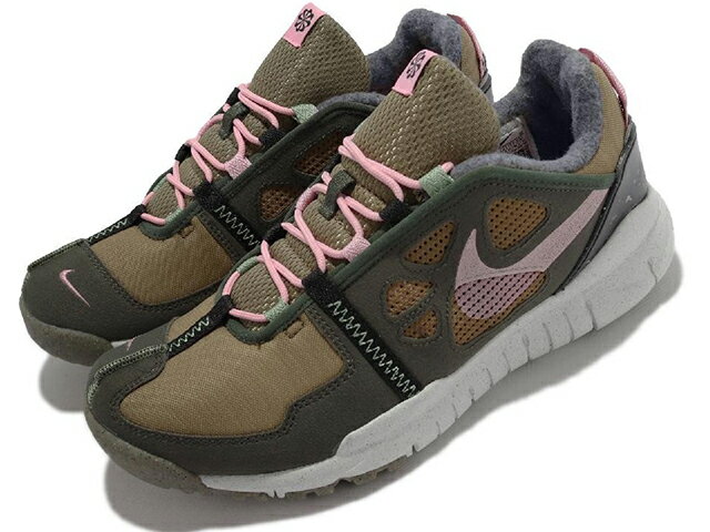 NIKE FREE TERRA VISTA ナイキ メンズランニングシューズBROWN PINK GREY 21-11-T 70