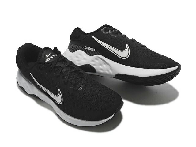 NIKE WMNS RENEW RIDE 3 ナイキ レディースランニングシューズ BLACK/WHITE 22-02-T#70 -J