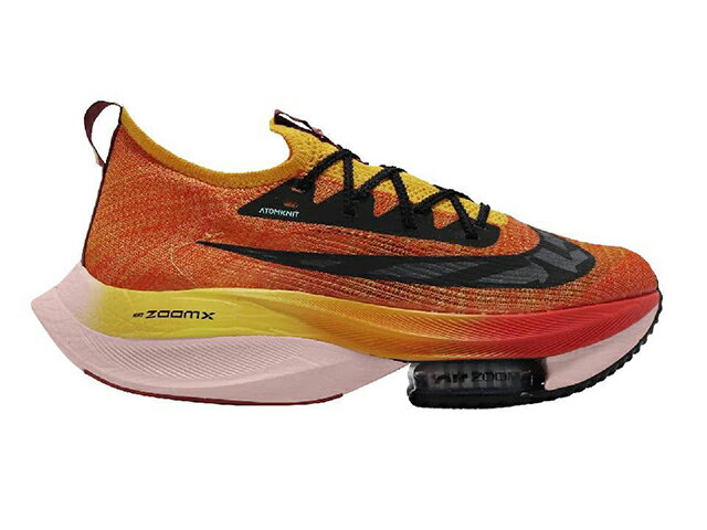 NIKE AIR ZOOM ALPHAFLY NEXT%ナイキ エア ズーム アルファフライ ネクスト% メンズ ランニング シューズORANGE BLACK22-03-T#100 -J