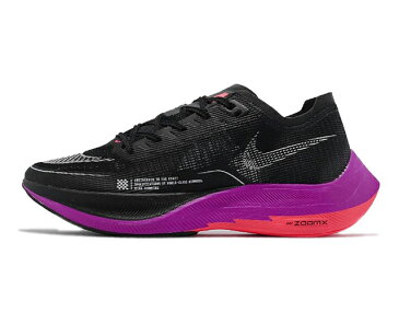 NIKE ZOOMX VAPORFLY NEXT% 2 ズームX ヴェイパーフライ ネクスト％ 2黒紫 BLACK PURPLE 22-05-S#70