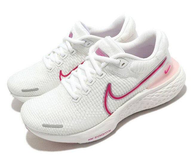 NIKE WMNS ZOOMX INVINCIBLE RUN FK 2ナイキ レディースランニングシューズWHITE PINK 22-06-S#70