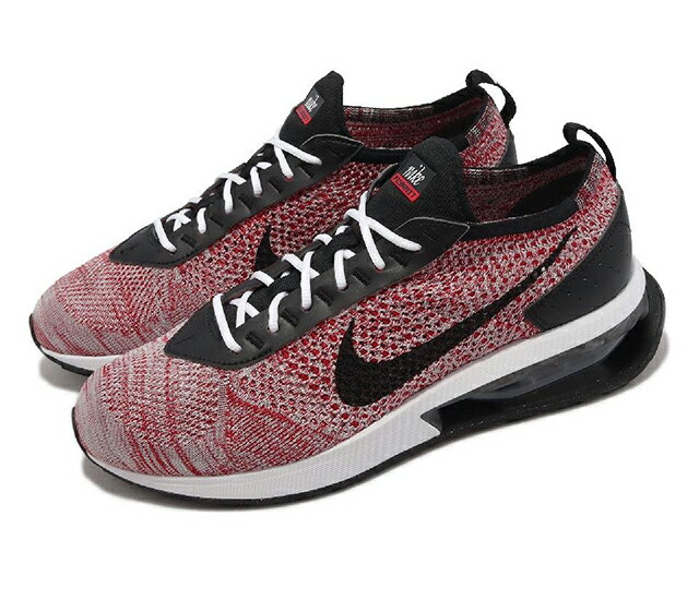 NIKE AIR MAX FLYKNIT RACERナイキ エア マックス フライニット レーサー UNIVERSITY RED/BLACK-WOLF GREY 22-10-S 70