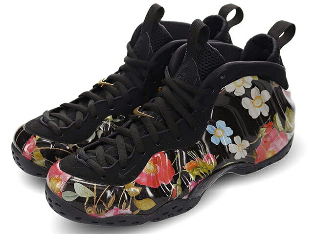 NIKE AIR FOAMPOSITE ONEナイキ エア フォームポジット ワン メンズ バスケットボール シューズBLACK/BLACK-WHITE