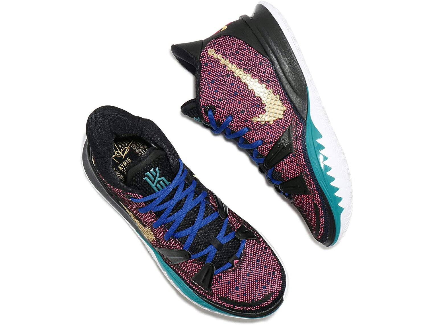 NIKE KYRIE 7 EPナイキ カイリー 7 EP VII メンズ バスケットボール シューズBlack/Hyper Pink/Metallic Gold 21-03-0162#80