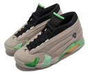 NIKE WMNS AIR JORDAN 14 RETRO LOWナイキ レディースランニングシューズGREEN 21-11-T#70