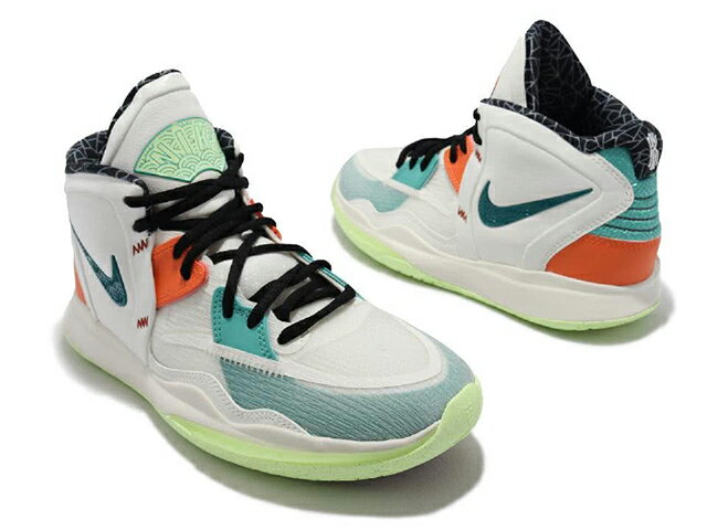 NIKE KYRIE INFINITY GS ナイキ カイリー インフィニティ GSLight Iron Ore/Sail/Barely Volt/Bright Spruce 22-01-T#70 -J