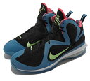 NIKE LEBRON IX ナイキ メンズランニングシューズ BLACK BLUE 22-01-T#100