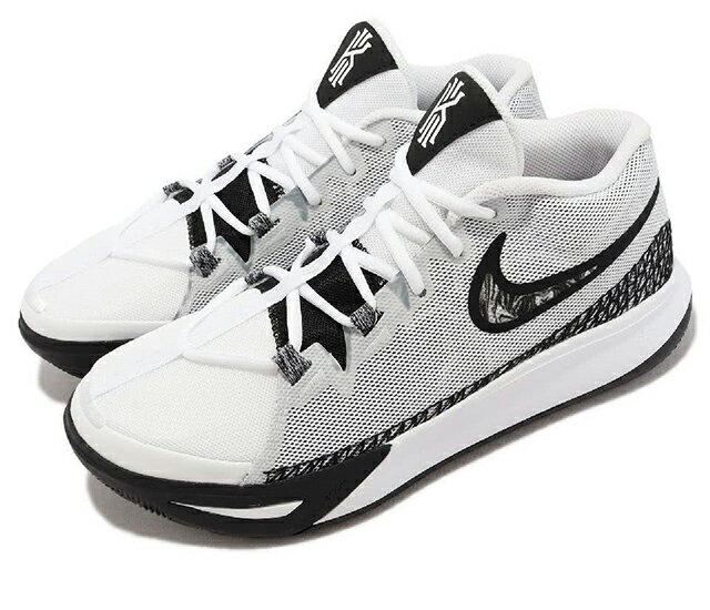 NIKE KYRIE FLYTRAP VI EPナイキ メンズ バスケットボール シューズWHITE BLACK 23-02-S#70