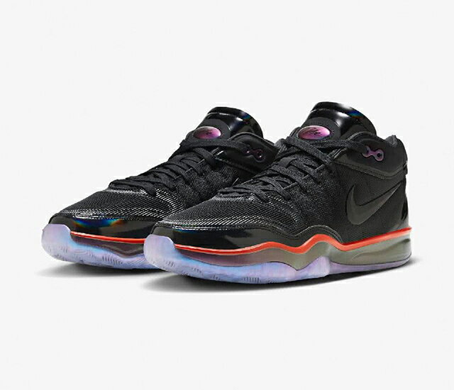 NIKE AIR ZOOM G.T. HUSTLE 2 GTE EPナイキ エア ズーム GT ハッスル 2黒赤 24-01-S#70