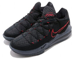 NIKE LEBRON XVII LOW EPナイキ レブロン 17 ロー EP黒赤 BLACK/UNIVERSITY RED-DARK GREY #10