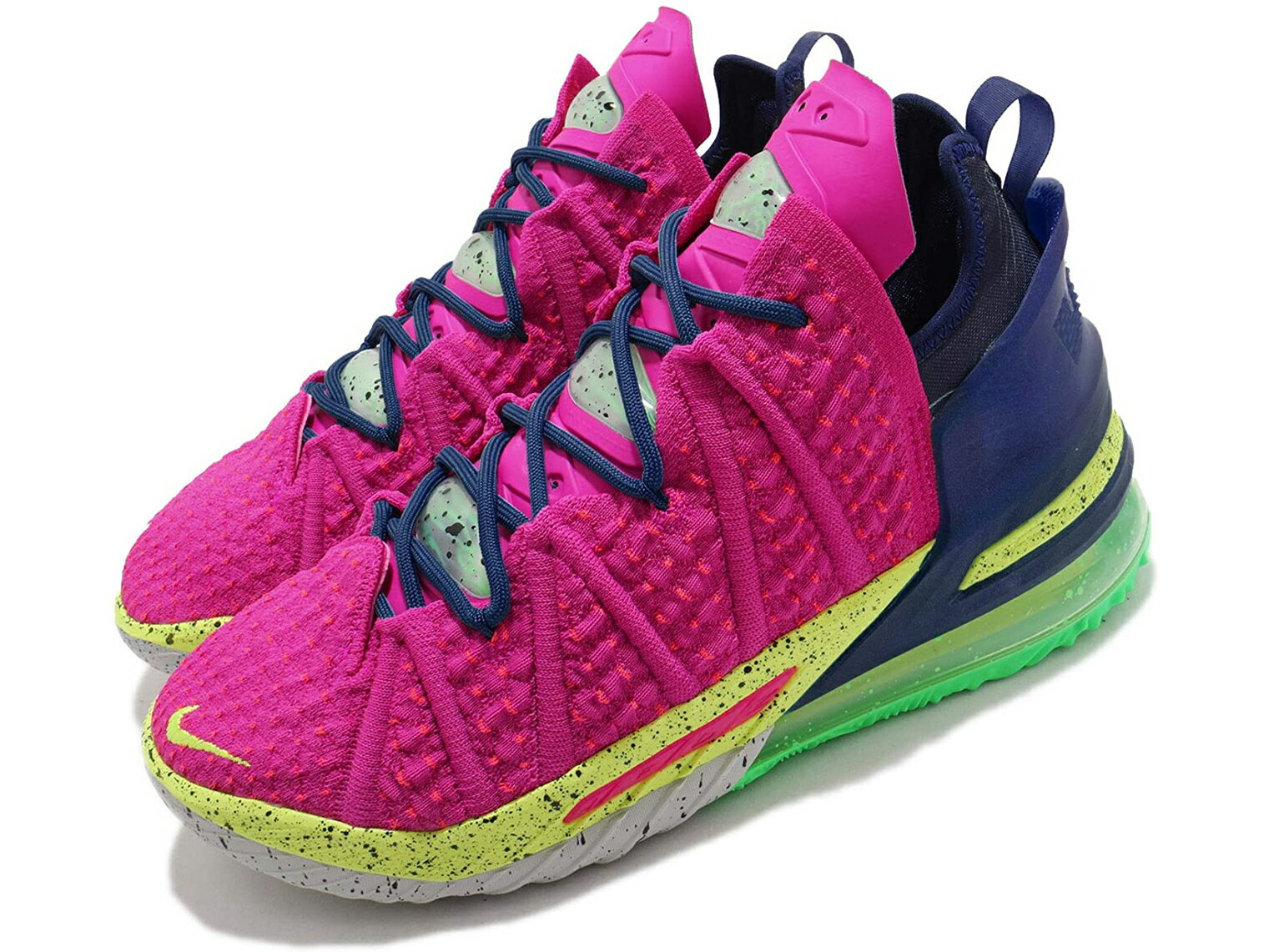 NIKE LEBRON XVIII EP Los Angeles LA By Nightナイキ レブロン XVIII EP 18 メンズ バスケットボール シューズPRIME PINK/MULTI-COLOR 21-01-0175#100