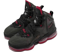 NIKE LEBRON XIX EPナイキ メンズ バスケットボール シューズ BLACK RED 22-05-S#80