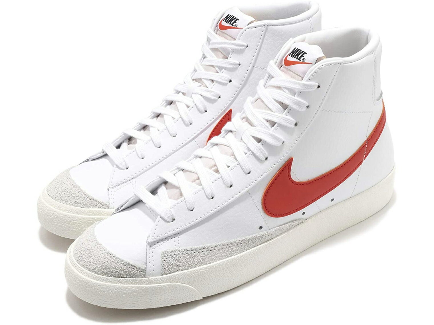 NIKE BLAZER MID 77 VNTGナイキ ブレザ ミッド 77 ヴィンテージ メンズ カジュアル シューズWhite/Orange 20-12-094#80